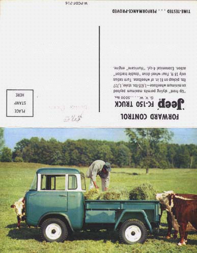 1957 Jeep Postcard 2